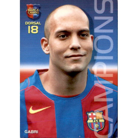 Gabri García Megacracks Barça Campió 2004-05