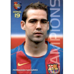 Fernando Navarro Megacracks Barça Campió 2004-05