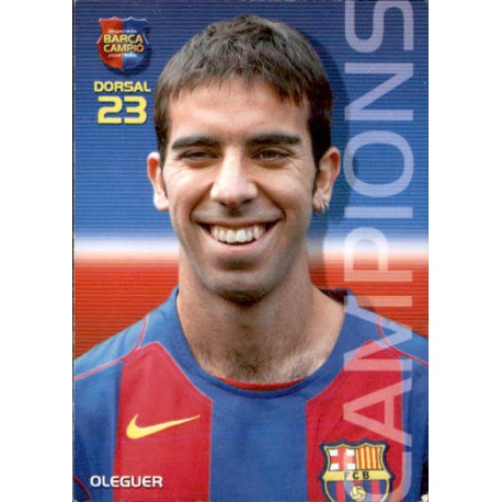 Oleguer Presas Megacracks Barça Campió 2004-05