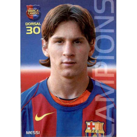 Lionel Messi Megacracks Barça Campió 2004-05