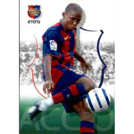 Samuel Eto’o Megacracks Barça Campió 2004-05