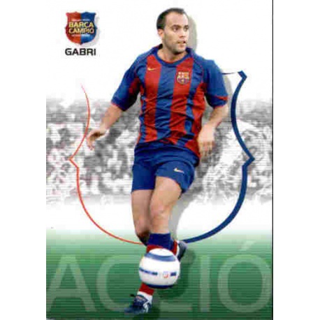 Gabri García Megacracks Barça Campió 2004-05