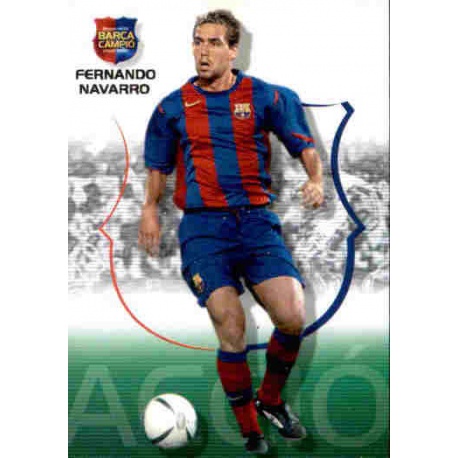 Fernando Navarro Megacracks Barça Campió 2004-05