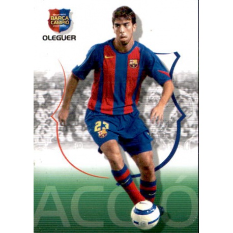 Oleguer Presas Megacracks Barça Campió 2004-05