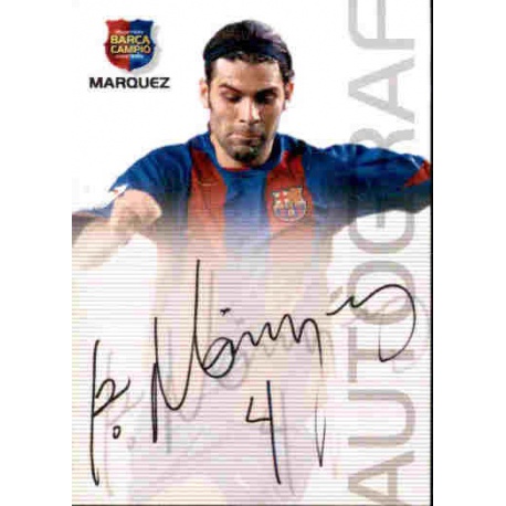 Rafael Márquez Megacracks Barça Campió 2004-05