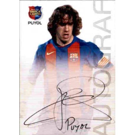 Carlos Puyol Megacracks Barça Campió 2004-05