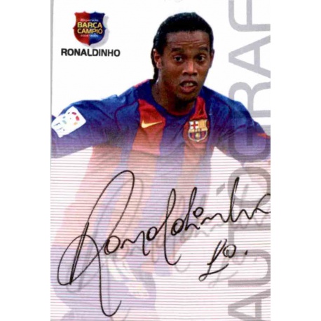 Ronaldinho Megacracks Barça Campió 2004-05