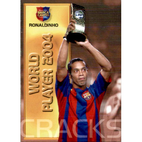 Ronaldinho - World Player 2004 Megacracks Barça Campió 2004-05