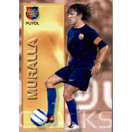Carles Puyol - Muralla Megacracks Barça Campió 2004-05
