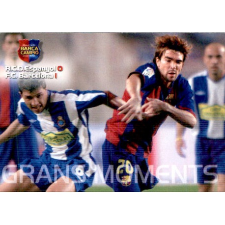 Deco - RCD.Espanyol 0 - F.C. Barcelona 1 Megacracks Barça Campió 2004-05
