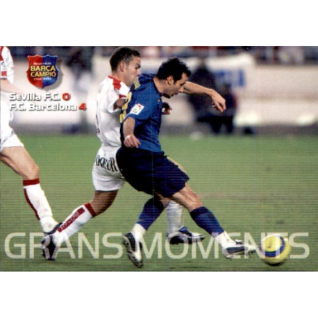 Giuly - Sevilla F.C. 0 - F.C.Barcelona 4 Megacracks Barça Campió 2004-05