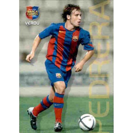 Joan Verdú Fernández Megacracks Barça Campió 2004-05