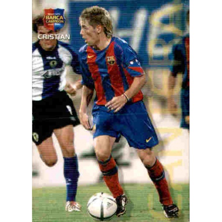 Cristian Hidalgo González Megacracks Barça Campió 2004-05