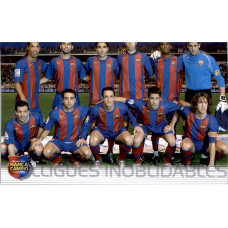 Lliga 2004/05 Megacracks Barça Campió 2004-05