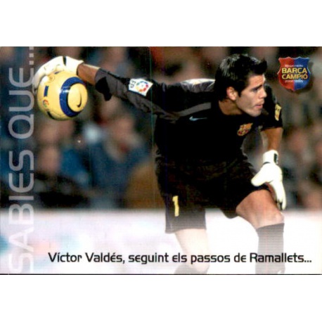 Victor Valdés Megacracks Barça Campió 2004-05