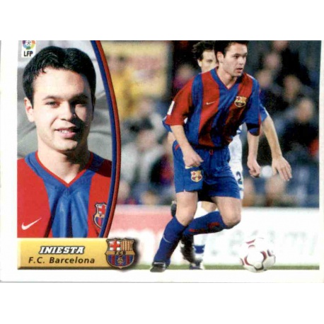 Iniesta Rookie Liga Este 2003-04 Andrés Iniesta