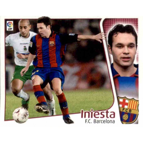 Iniesta Liga Este 2004-05 Andrés Iniesta