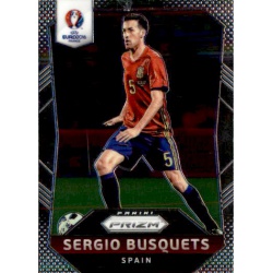 Sergio Busquets Spain 39 Prizm Uefa Euro 2016 France