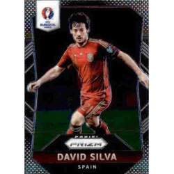 David Silva Spain 40 Prizm Uefa Euro 2016 France