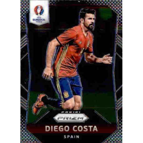 Diego Costa Spain 42 Prizm Uefa Euro 2016 France