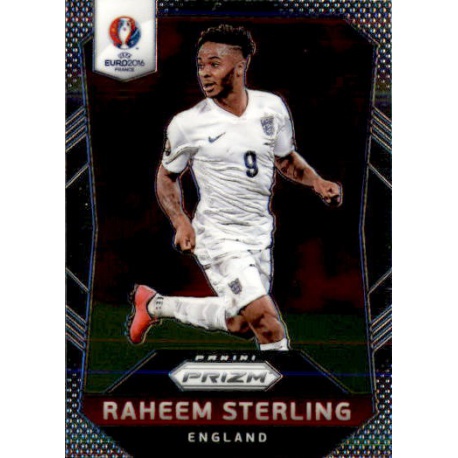 Raheem Sterling England 64 Prizm Uefa Euro 2016 France