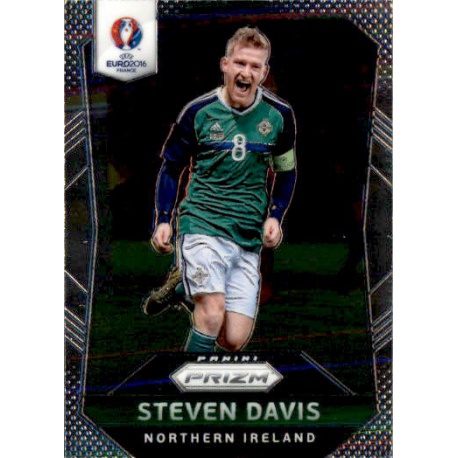 Steven Davis Northern Ireland 66 Prizm Uefa Euro 2016 France