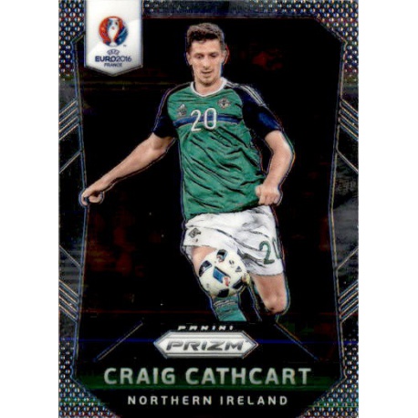 Craig Cathcart Northern Ireland 75 Prizm Uefa Euro 2016 France