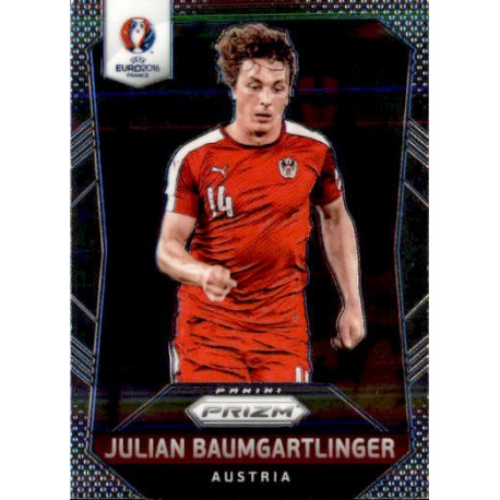Julian Baumgartlinger Austria 84 Prizm Uefa Euro 2016 France
