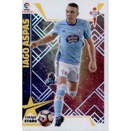 Iago Aspas La Liga Stars 9 Ediciones Este 2017-18