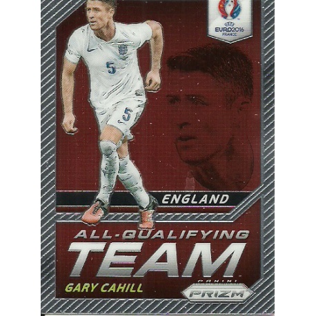 Gary Cahill England All-Qualifying Team AQ-3 Prizm Uefa Euro 2016 France