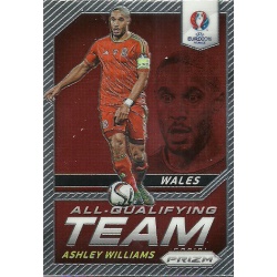 Ashley Williams Wales All-Qualifying Team AQ-4 Prizm Uefa Euro 2016 France