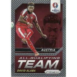 David Alaba Austria All-Qualifying Team AQ-6 Prizm Uefa Euro 2016 France