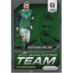 Steven Davis Northern Ireland All-Qualifying Team AQ-7 Prizm Uefa Euro 2016 France
