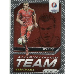 Gareth Bale Wales All-Qualifying Team AQ-9 Prizm Uefa Euro 2016 France