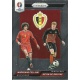Marouane Fellaini - Kevin De Bruyne Belgium Country Combinations Duals CCD-8 Prizm Uefa Euro 2016 France