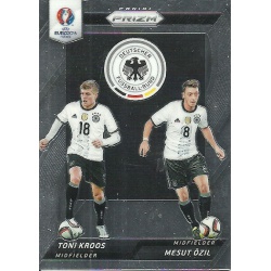Mesut Ozil - Toni Kroos Germany Country Combinations Duals CCD-14 Prizm Uefa Euro 2016 France