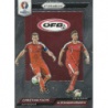 Christian Fuchs - Aleksandar Dragovic Austria Country Combinations Duals CCD-21 Prizm Uefa Euro 2016 France
