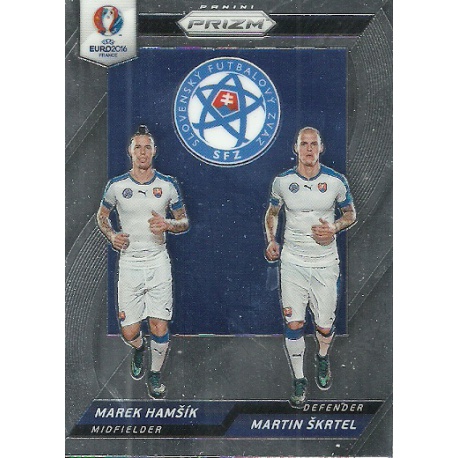 Marek Hamsik - Martin Skrtel Slovakia Country Combinations Duals CCD-34 Prizm Uefa Euro 2016 France