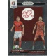 Valon Behrami - Gokhan Inler Switzerland Country Combinations Duals CCD-38 Prizm Uefa Euro 2016 France