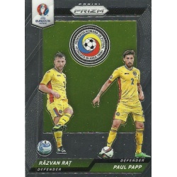 Paul Papp - Razvan Rat Romania Country Combinations Duals CCD-41 Prizm Uefa Euro 2016 France