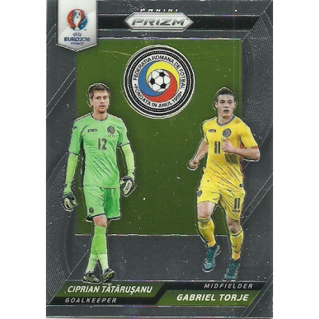Gabriel Torje - Ciprian Tatarusanu Romania Country Combinations Duals CCD-42 Prizm Uefa Euro 2016 France
