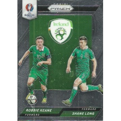 Shane Long - Robbie Keane Ireland Country Combinations Duals CCD-55 Prizm Uefa Euro 2016 France