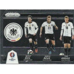 Marco Reus - Toni Kroos - Mesut Ozil Germany Country Combinations Triples CCT-5 Prizm Uefa Euro 2016 France