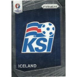 Iceland Iceland Country Logos CL-20 Prizm Uefa Euro 2016 France