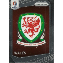 Wales Wales Country Logos CL-21 Prizm Uefa Euro 2016 France