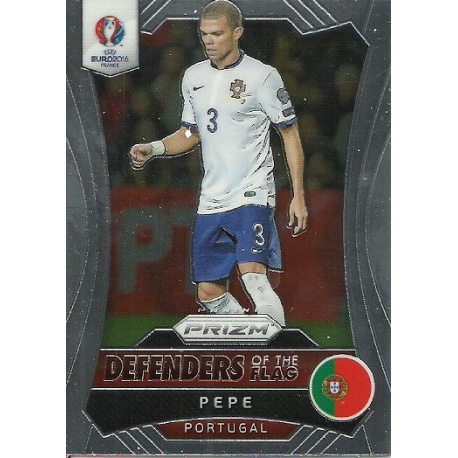 Pepe Portugal Defenders of the Flag DF-9 Prizm Uefa Euro 2016 France