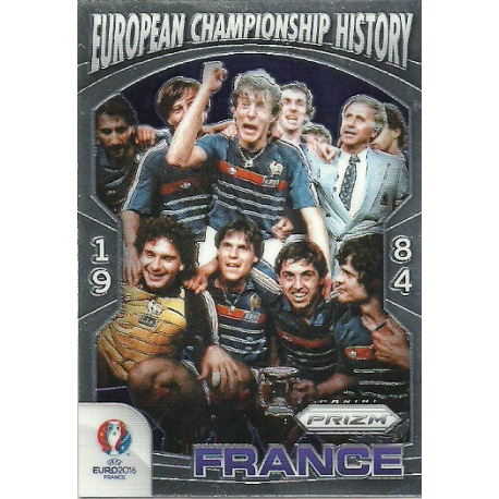 Euro 1984 UEFA European Championship History ECH-7 Prizm Uefa Euro 2016 France