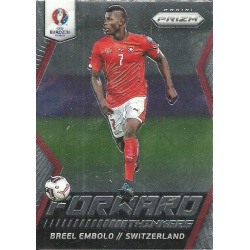 Breel Embolo Switzerland Forward Thinkers FT-11 Prizm Uefa Euro 2016 France