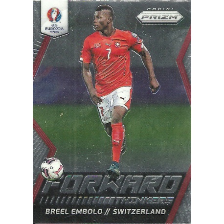 Breel Embolo Switzerland Forward Thinkers FT-11 Prizm Uefa Euro 2016 France