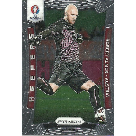 Robert Almer Austria Keepers K-8 Prizm Uefa Euro 2016 France